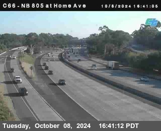 NB 805 at Home Ave (On Ramp)