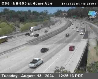 NB 805 at Home Ave (On Ramp)