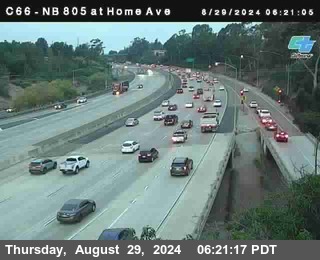 NB 805 at Home Ave (On Ramp)