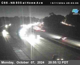 NB 805 at Home Ave (On Ramp)