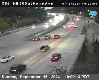 NB 805 at Home Ave (On Ramp)