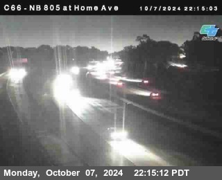 NB 805 at Home Ave (On Ramp)