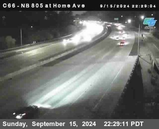 NB 805 at Home Ave (On Ramp)