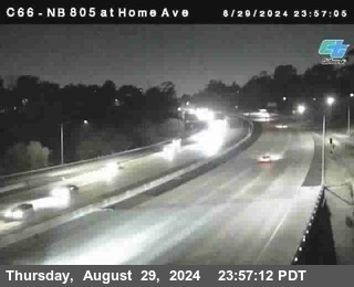 NB 805 at Home Ave (On Ramp)