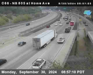 NB 805 at Home Ave (On Ramp)