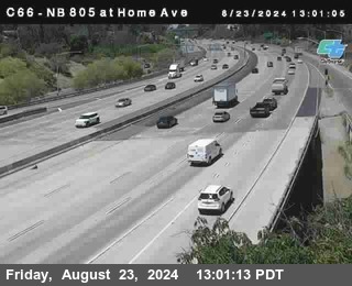 NB 805 at Home Ave (On Ramp)