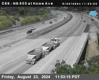 NB 805 at Home Ave (On Ramp)