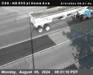 NB 805 at Home Ave (On Ramp)