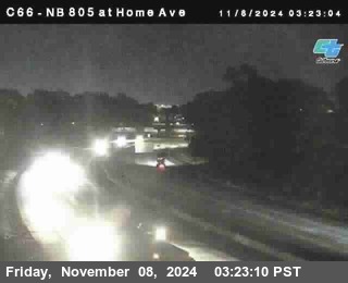 NB 805 at Home Ave (On Ramp)