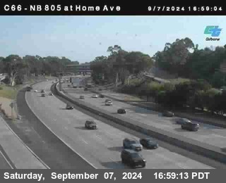 NB 805 at Home Ave (On Ramp)