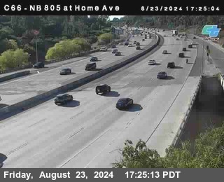 NB 805 at Home Ave (On Ramp)