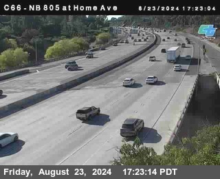 NB 805 at Home Ave (On Ramp)