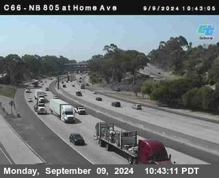 NB 805 at Home Ave (On Ramp)