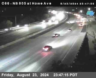 NB 805 at Home Ave (On Ramp)