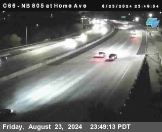 NB 805 at Home Ave (On Ramp)