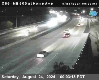 NB 805 at Home Ave (On Ramp)