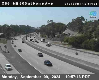 NB 805 at Home Ave (On Ramp)