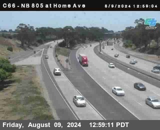 NB 805 at Home Ave (On Ramp)