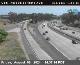 NB 805 at Home Ave (On Ramp)