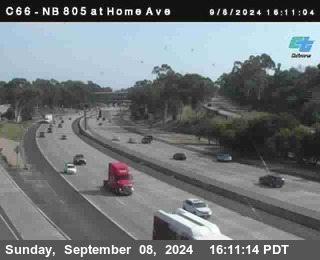 NB 805 at Home Ave (On Ramp)