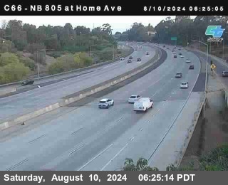 NB 805 at Home Ave (On Ramp)