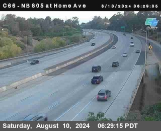 NB 805 at Home Ave (On Ramp)