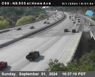 NB 805 at Home Ave (On Ramp)