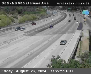 NB 805 at Home Ave (On Ramp)