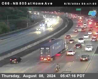 NB 805 at Home Ave (On Ramp)