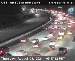 NB 805 at Home Ave (On Ramp)