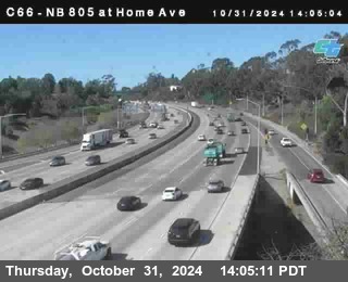 NB 805 at Home Ave (On Ramp)