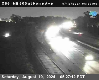 NB 805 at Home Ave (On Ramp)