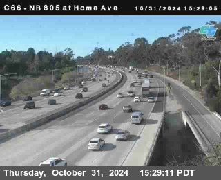 NB 805 at Home Ave (On Ramp)