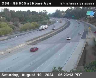 NB 805 at Home Ave (On Ramp)