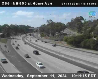 NB 805 at Home Ave (On Ramp)