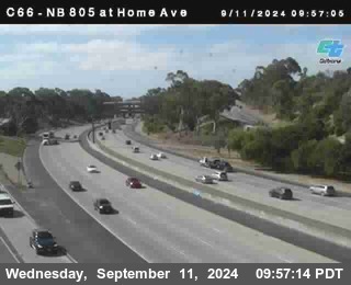 NB 805 at Home Ave (On Ramp)