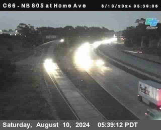 NB 805 at Home Ave (On Ramp)