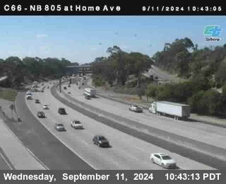 NB 805 at Home Ave (On Ramp)