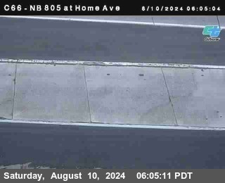 NB 805 at Home Ave (On Ramp)