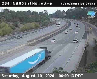 NB 805 at Home Ave (On Ramp)