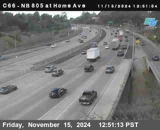 NB 805 at Home Ave (On Ramp)