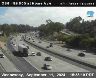 NB 805 at Home Ave (On Ramp)