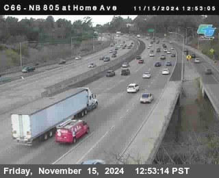 NB 805 at Home Ave (On Ramp)