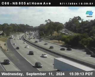 NB 805 at Home Ave (On Ramp)