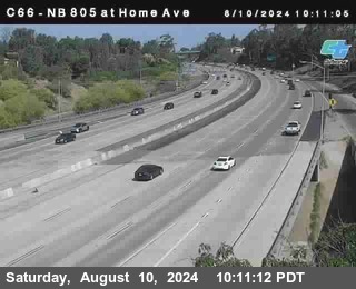 NB 805 at Home Ave (On Ramp)