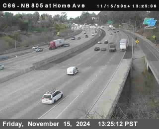 NB 805 at Home Ave (On Ramp)