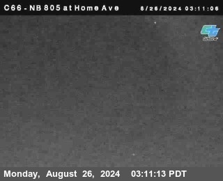 NB 805 at Home Ave (On Ramp)