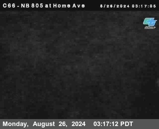 NB 805 at Home Ave (On Ramp)