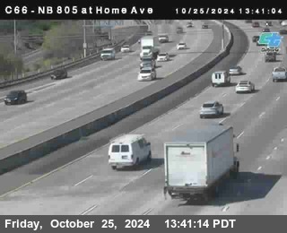 NB 805 at Home Ave (On Ramp)