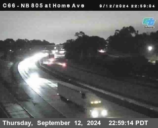 NB 805 at Home Ave (On Ramp)